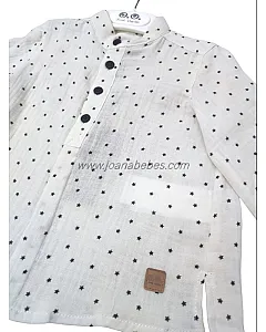 JOSE VARON BLUSA ESTRELLAS BEIG