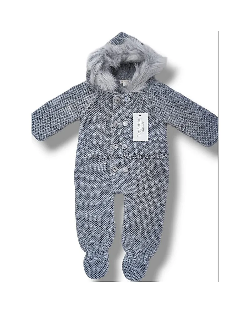 TONY BAMBINO BUZO GRIS