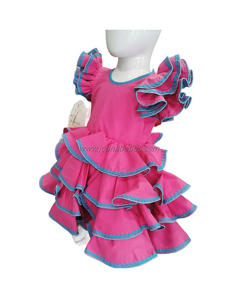 VESTIDO VOLANTES Y BRAGUITA