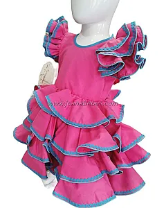 VESTIDO VOLANTES Y BRAGUITA