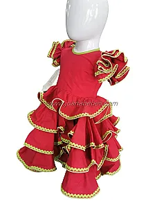 VESTIDO VOLANTES Y BRAGUITA