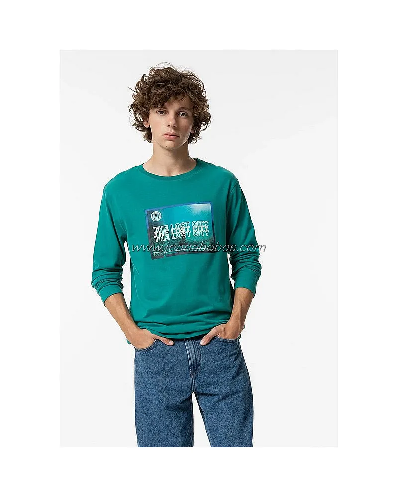 TIFFOSI Camiseta con Estampado Frontal