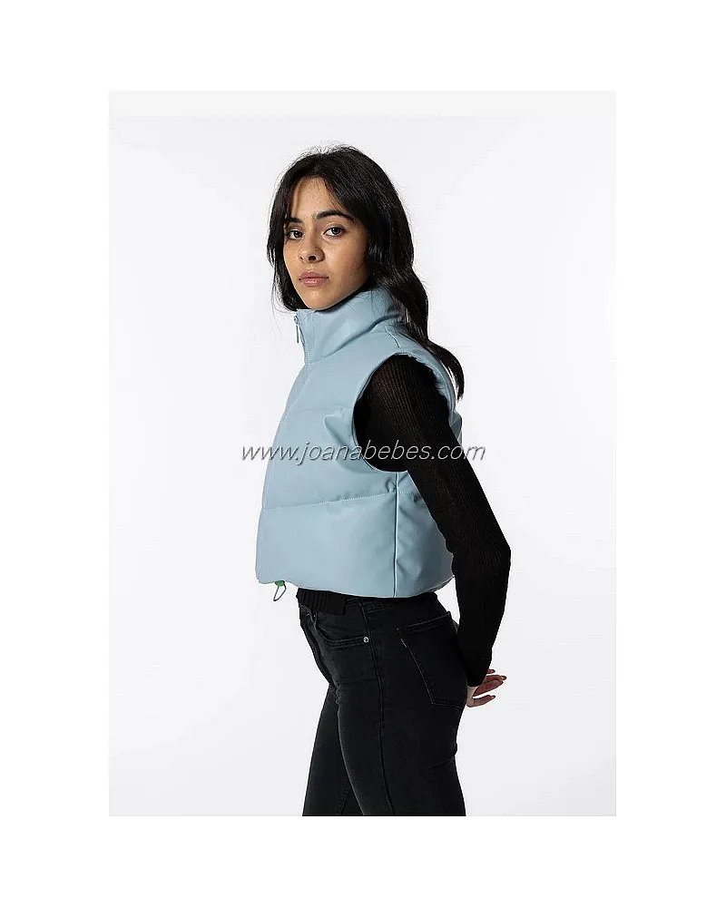 TIFFOSI Chaleco Acolchado Cropped Efecto Piel TIFFOSI Chaleco Acolchado Cropped Efecto Piel