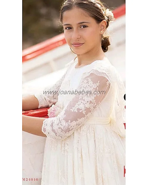 VESTIDO COMUNION ALHUKA 2024 JULITA