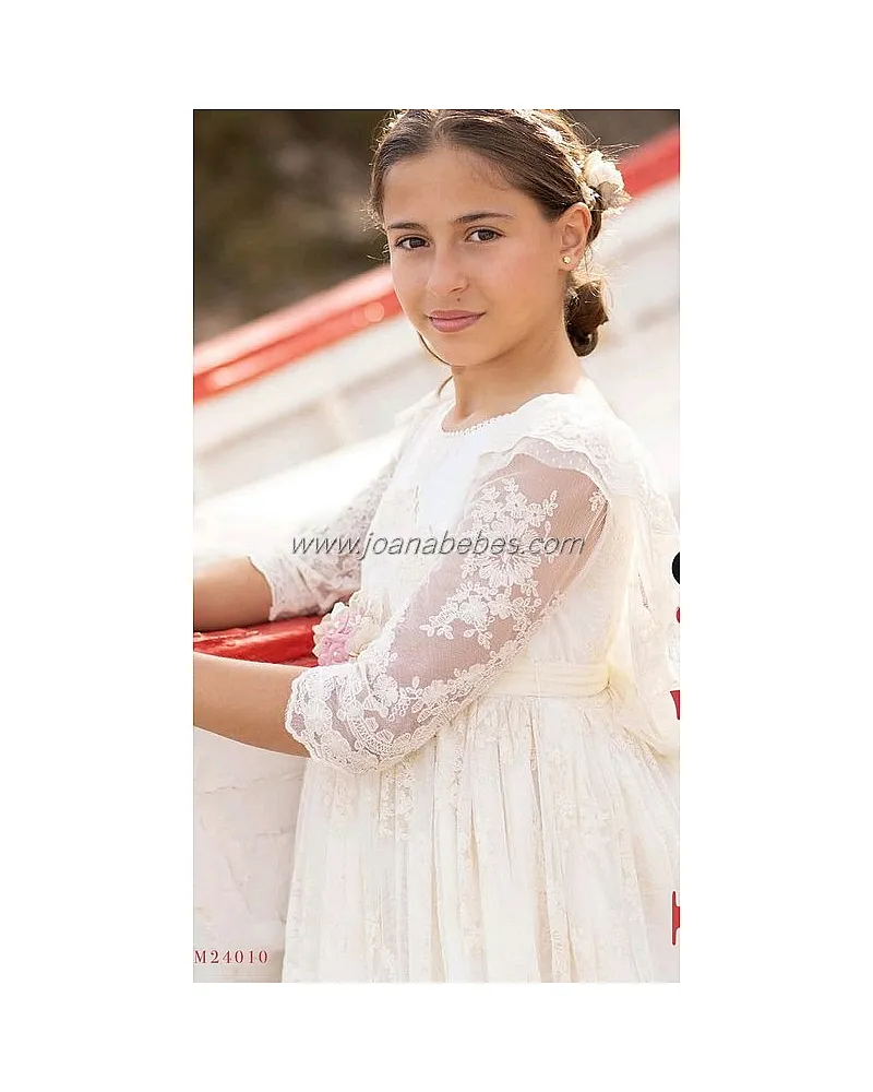 VESTIDO COMUNION ALHUKA 2024 JULITA