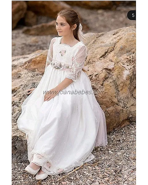 VESTIDO COMUNION ALHUKA