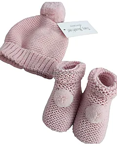 GORRO Y PATUCO ROSA