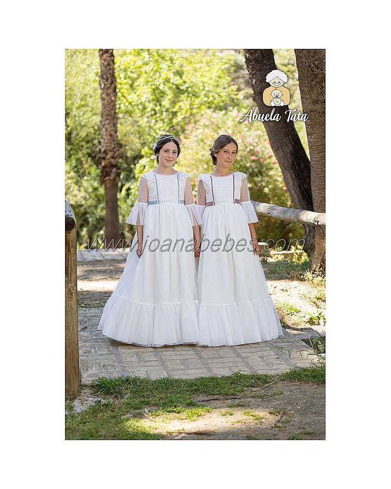 ABUELA TATA VESTIDO COMUNION 2024