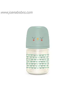 Biberon Vidrio 120ml Bonhomia Feather VERDE Suavinex