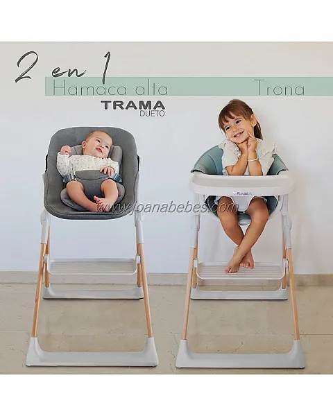 TRAMA TRONA 2 EN 1 DUETO MINT