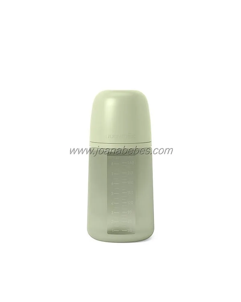 Biberón 240ml. Suavinex Colour Essence tetina flujo medio