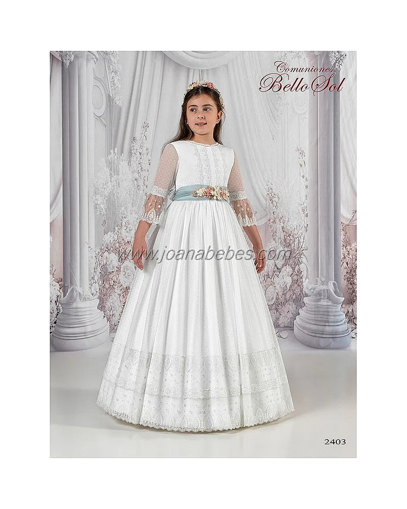 BELLO SOL VESTIDO COMUNION