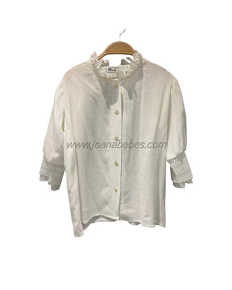 MANUELA MONTERO CAMISA VISCOSA MANGA CODO