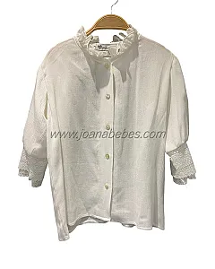 MANUELA MONTERO CAMISA VISCOSA MANGA CODO