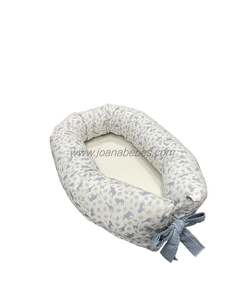 CUNA NIDO ANIMALS AZUL