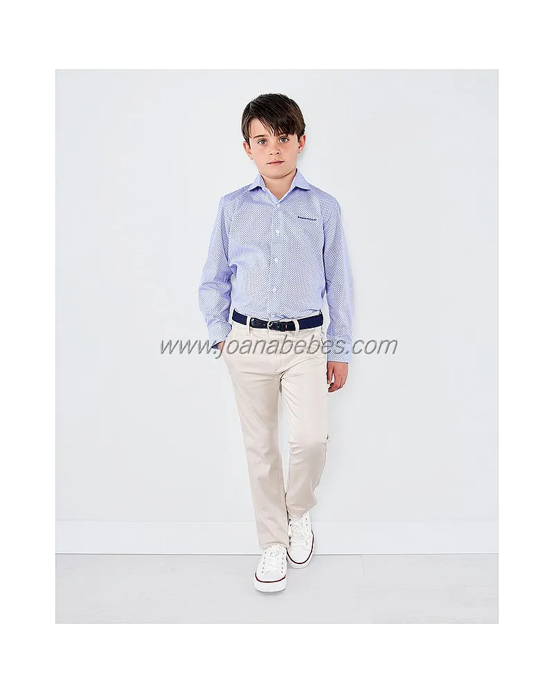 SPAGNOLO PANTALON CHINO ESTAMPADO