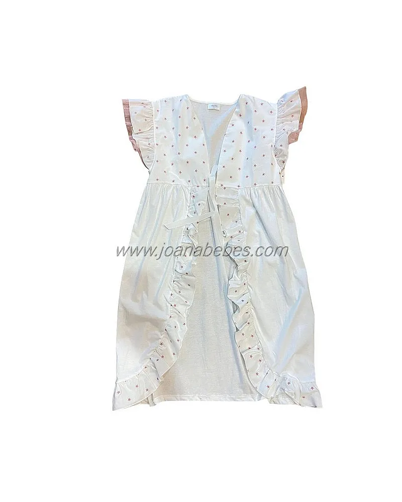 Bata bordado estrellas