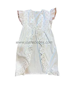 Bata bordado estrellas