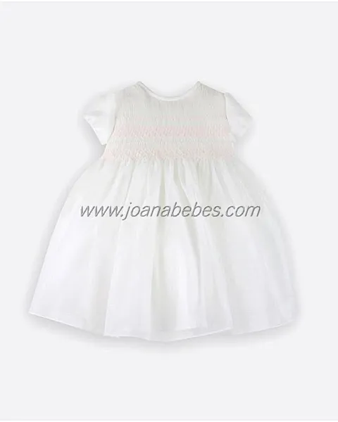 AMAYA VESTIDO EN ORGANZA BORDADO A MANO 582133