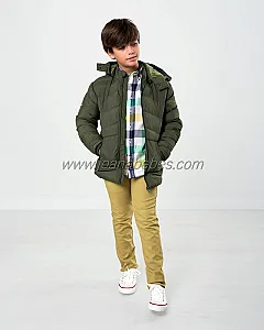 SPAGNOLO CAZADORA ACOLCHADA VERDE