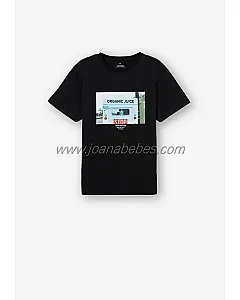 TIFFOSI CAMISETA FRANCO NEGRO