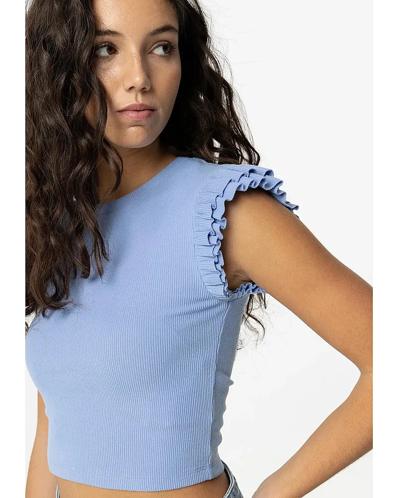 TIFFOSI CAMISETA GAMBA AZUL