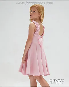 AMAYA VESTIDO JUNIOR EN DOBLE TELA
