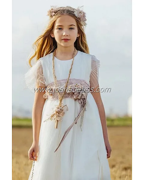 VESTIDO DE COMUNIÓN JIMENA DE LA MARCA BELLA BIMBA & BAMBOLINE