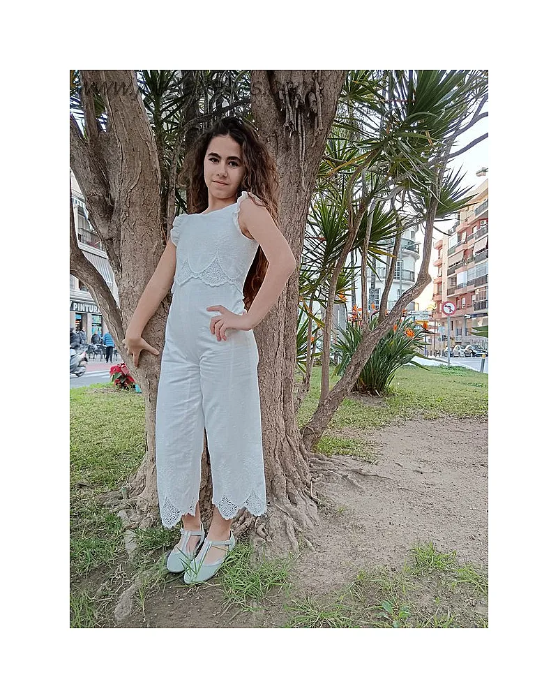 MY BELLA MOON MONO LINO BORDADO