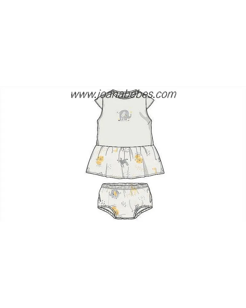 LOSAN VESTIDO Y BRAGUITA