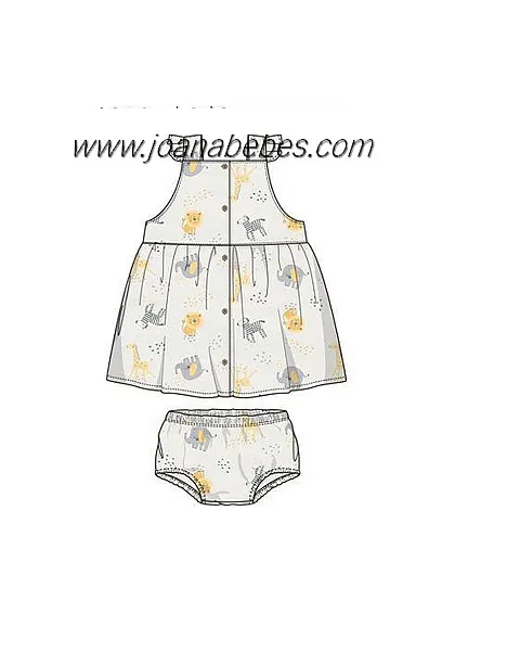 LOSAN VESTIDO Y BRAGUITA