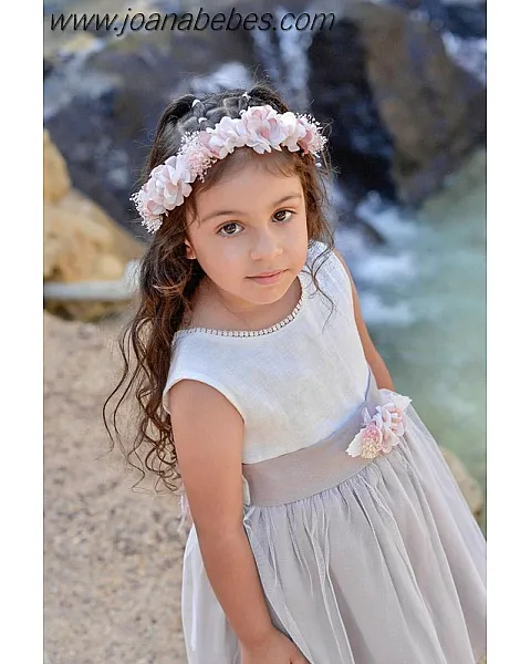 LILUS VESTIDO LINO DESMANGADO