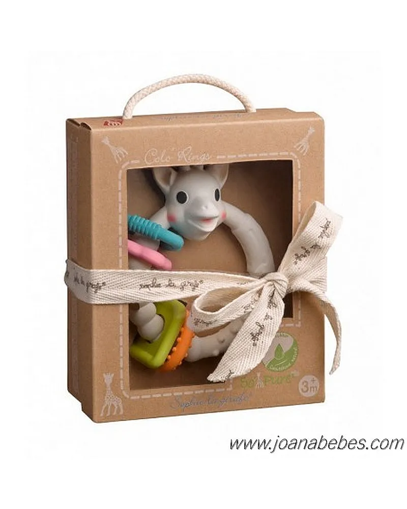 MORDEDOR SONAJERO COLORES SOPHIE LA GIRAFE