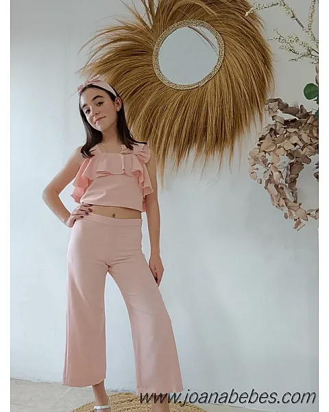 MY BELLA MOON CONJUNTO CREP NUDE