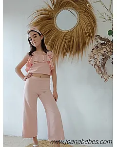 MY BELLA MOON CONJUNTO CREP NUDE