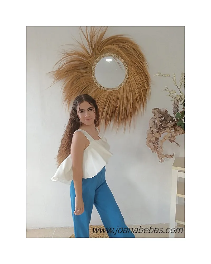 MONO DE CREP CON TIRANTES