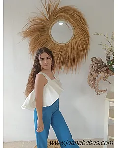 MONO DE CREP CON TIRANTES