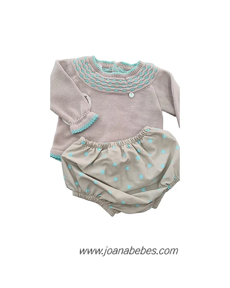 CONJUNTO JUBON Y CUBREPAÑAL