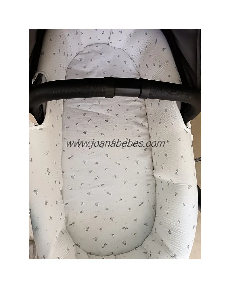 BAJERA CAPAZO POLLITOS CELESTE