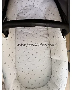 BAJERA CAPAZO POLLITOS CELESTE