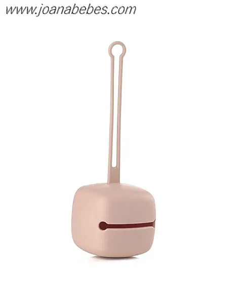 Jane Cajita portachupetes de silicona pale