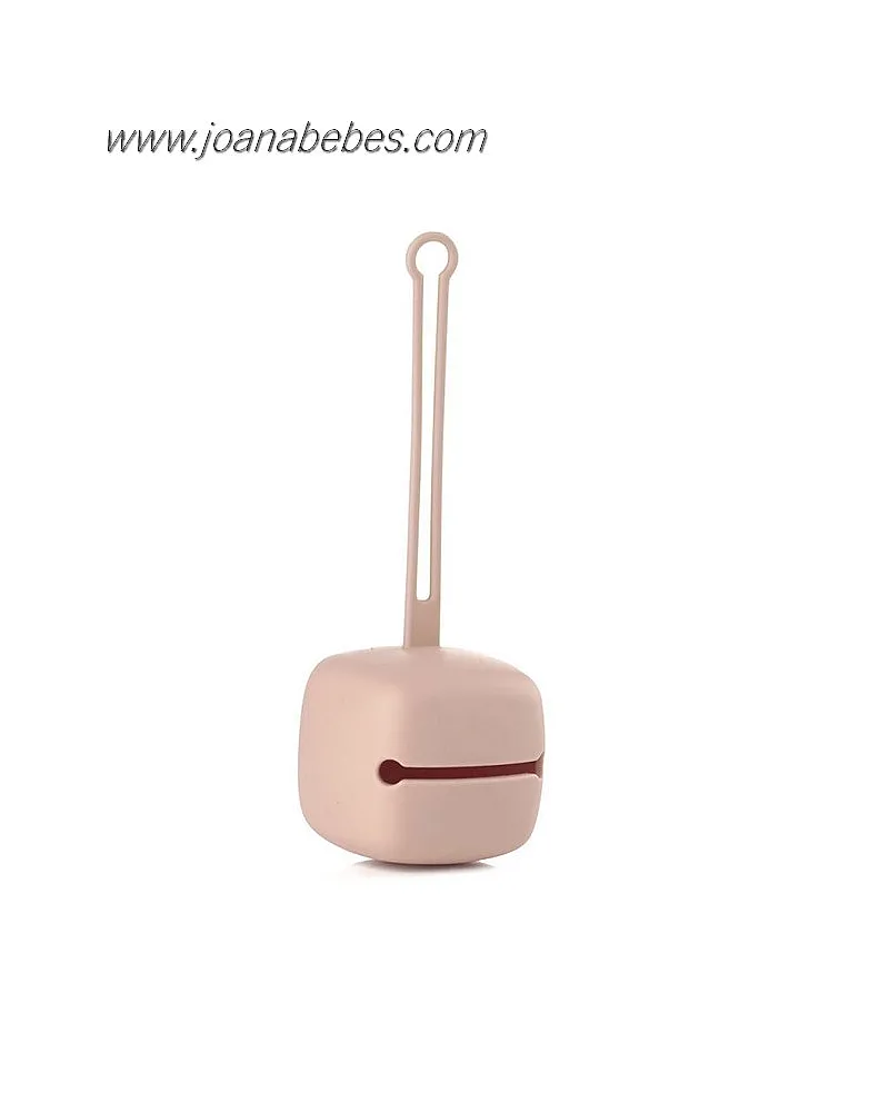 Jane Cajita portachupetes de silicona pale