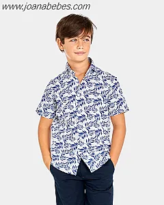 SPAGNOLO CAMISA ESTAMPADA