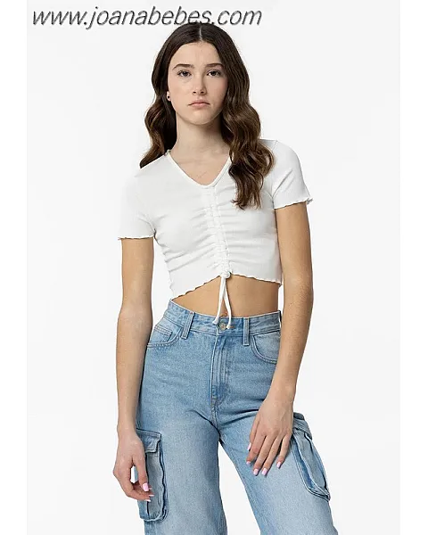 TIFFOSI Camiseta con Frunces Ajustable AGUILERA