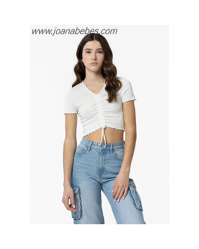 TIFFOSI Camiseta con Frunces Ajustable AGUILERA