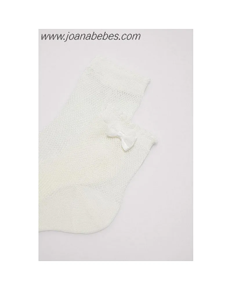 YSABEL MORA CALCETIN MOÑA MARFIL