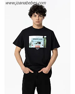 TIFFOSI CAMISETA FRANCO NEGRO