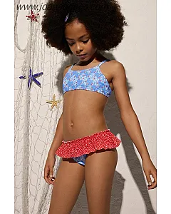 CULETIN NIÑA ESTAMPADO HOJAS