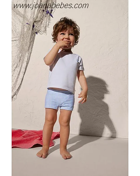 CULETIN NIÑO VICHY CELESTE