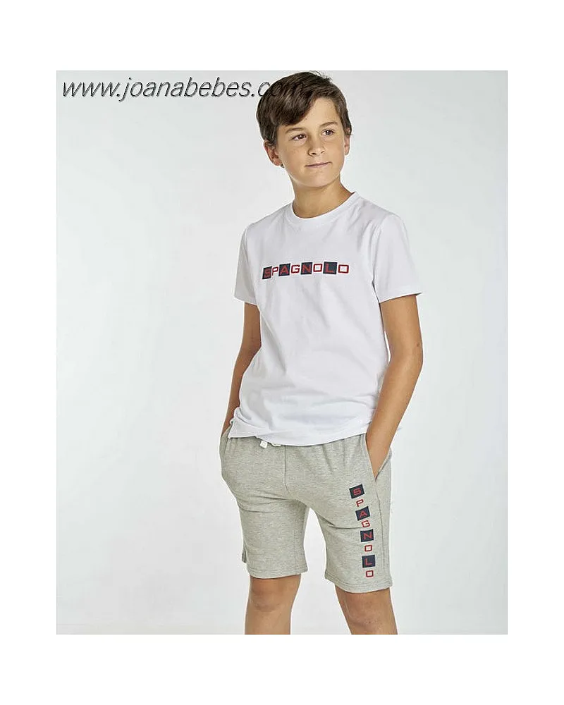 SPAGNOLO SET CAMISETA Y BERMUDA VIGORE